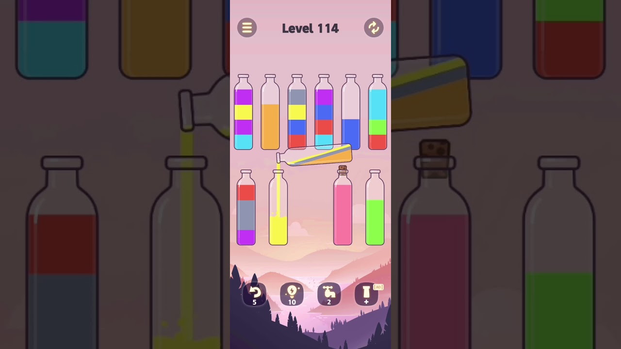 SortPuz 3D Level 114 Walkthrough Solution iOS/Android