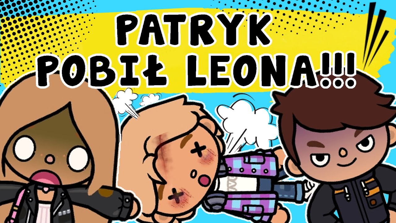 PATRYK POBIŁ LEONA Z ZAZDROŚCI 😱 TOPIK I TOPCIA 😪 HISTORYJKA PO POLSKU TOCA LIFE WORLD