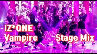 아이즈원 뱀파이어 / アイズワン バンパイア / IZ*ONE Vampire [교차편집 交差編集 Stage Mix]