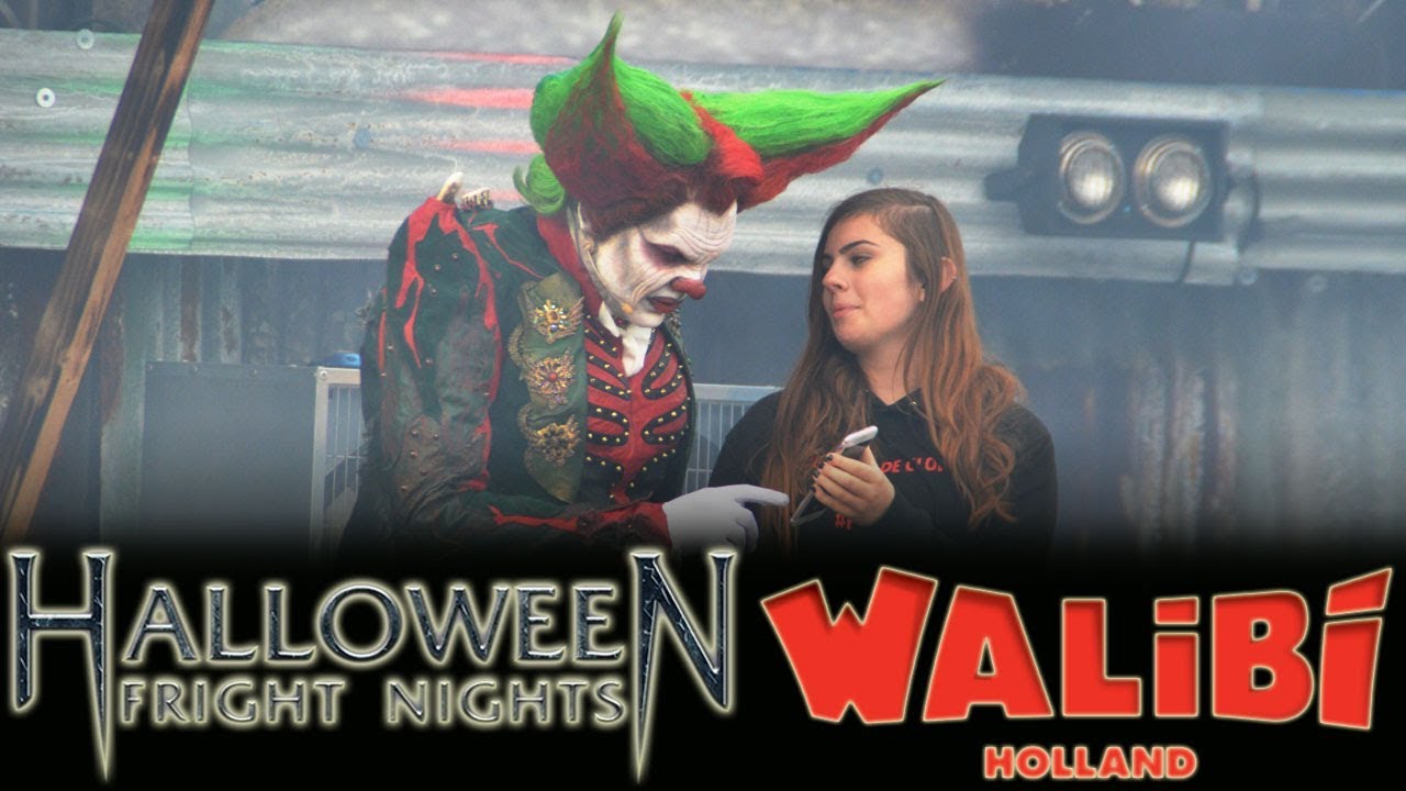 🎃 Live: Eddie de Clown Meet & Greet - Halloween Fright Nights 2017 - Walibi Holland 🎃