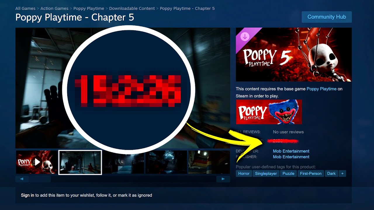 Poppy Playtime Chapter 5 OFFICIAL Release Date REVEALED?...(Huge News