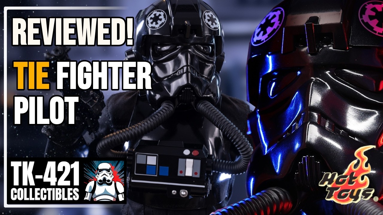 ⁣Hot Toys TIE Fighter Pilot Unboxing and Review – Simple… But PERFECT?! MSS798