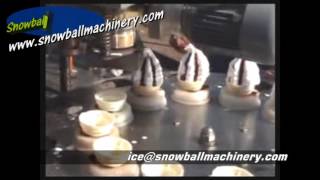 Chocolate Ice Cream & Jam Ice Cream Depositor, Filler, Sundae Ice Cream Machine