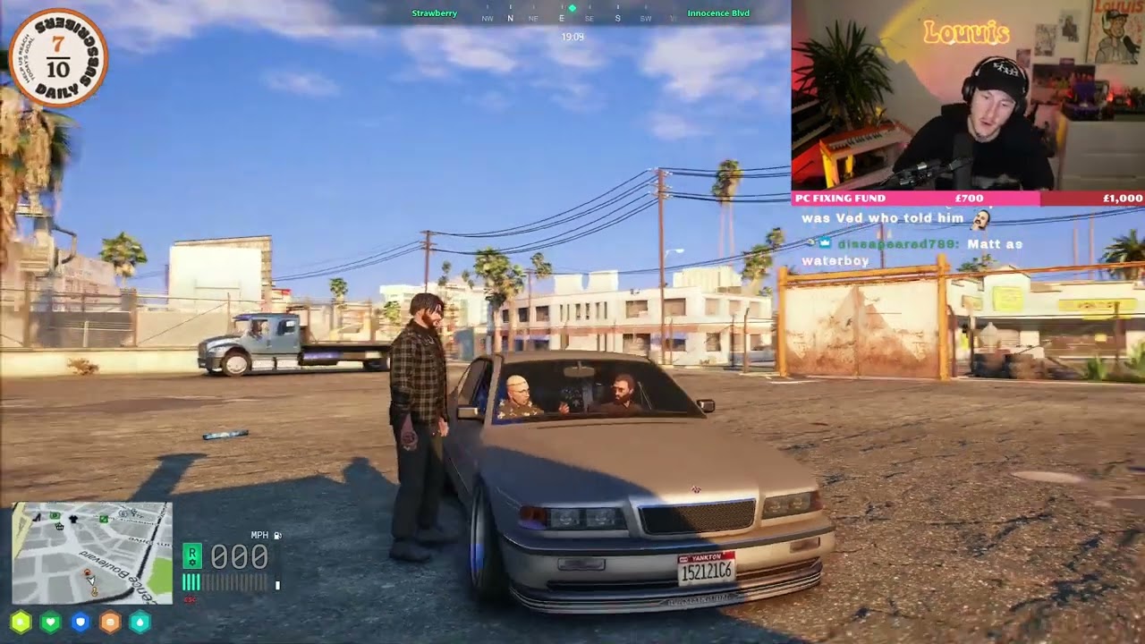 Louu wants a Football Match vs the Besties IRL | Nopixel RP 4.0