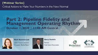 Webinar Part 2: Pipeline Fidelity