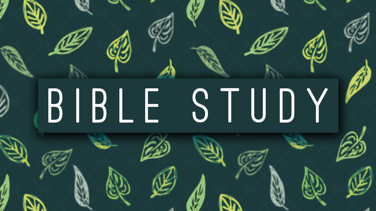 Bible Study 10/10/26