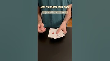 Is This Math Or Magic?! Card Trick Tutorial #magic #tricks #tutorial