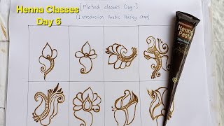 Mehndi Design Tutorial Mehndi Classes Day 6 महद कलसस For Beginners Heena Classes Day 6