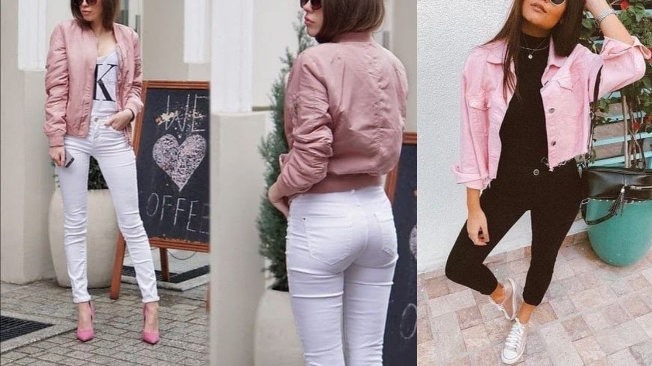 Top 58+ imagen chaqueta palo de rosa outfit