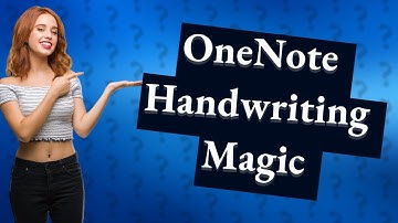 Can OneNote convert handwriting to text in real time?