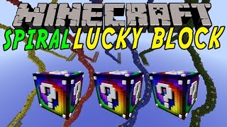 MAGISK SPIRAL LUCKY BLOCK | MINECRAFT MOD | MINI-GAME