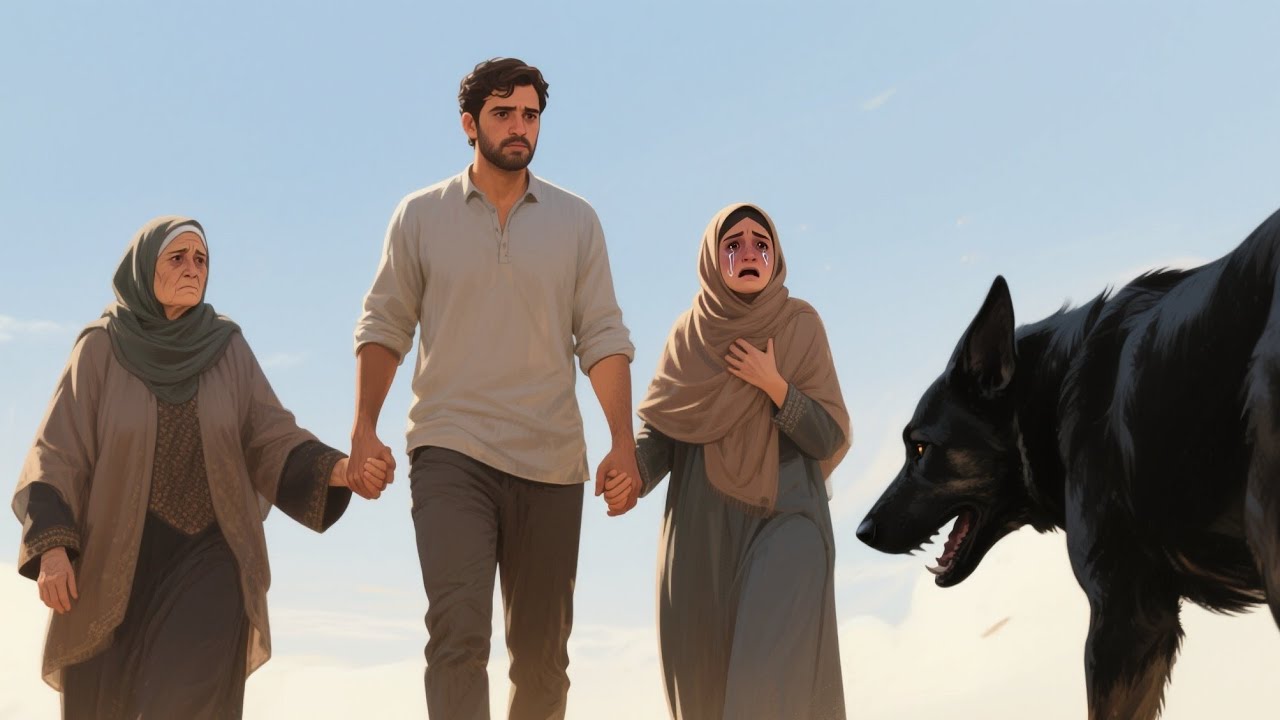 #قصة لحظة هجوم الكلب… الزوج لم يعرف من ينقذ: أمه أم زوجته؟ قراره الصادم سيلاحقه مدى الحياة!