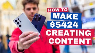 How I make $5424/Year With my Phone and a Single Client (Case Study)