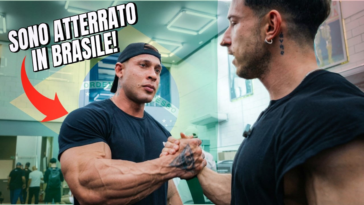 SONO ATTERRATO IN BRASILE! // ROAD TO ARNOLD CLASSIC - EP. 9