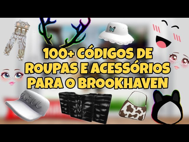 100 ideias de IDS de roupas Bloxburg