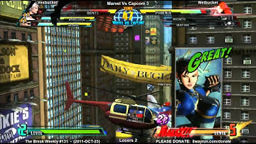 The Break Weekly #131 - MvC3 L2 - Vex VS Wetbucket
