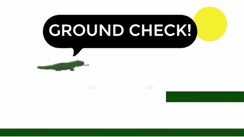 Simple Ground Check in Unity (no raycast, no overlap)