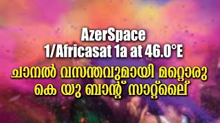 Azerspace 1/Africasat 1a at 46.0°E tracking