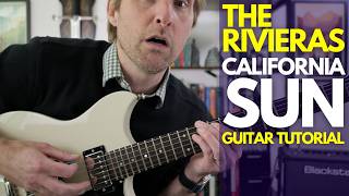 California Sun by The Rivieras Guitar Tutorial - Guitar Lessons with Stuart!