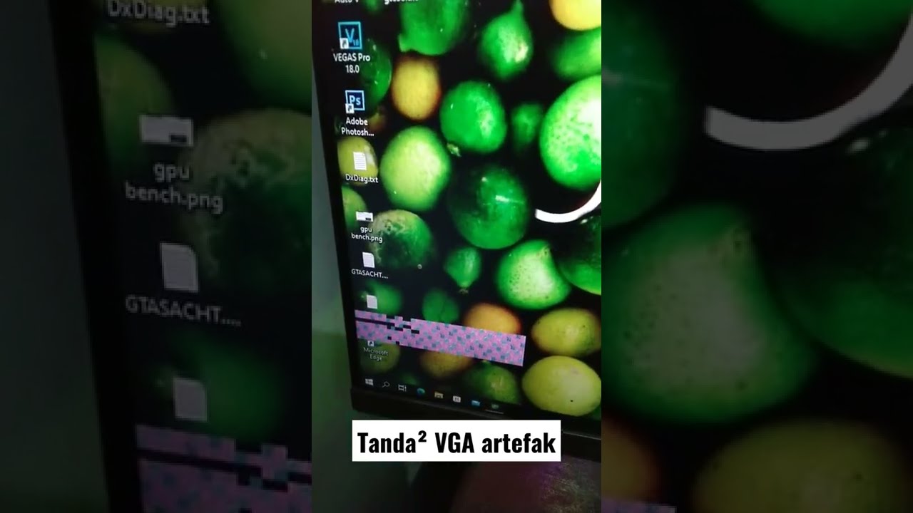 Tanda - tanda VGA artefak !!!