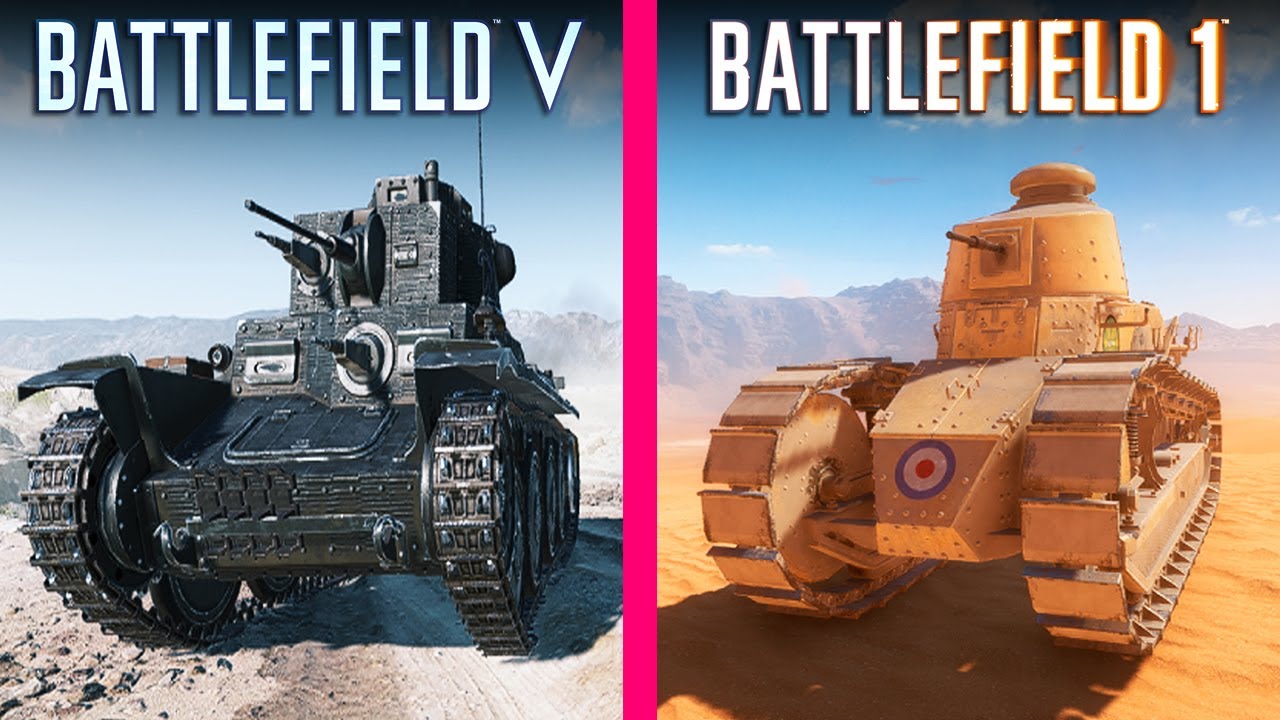 battlefield 5 vs battlefield 1