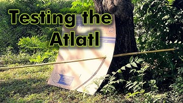 Building and Testing the Atlatl Dart - Atlatl Build Part 2