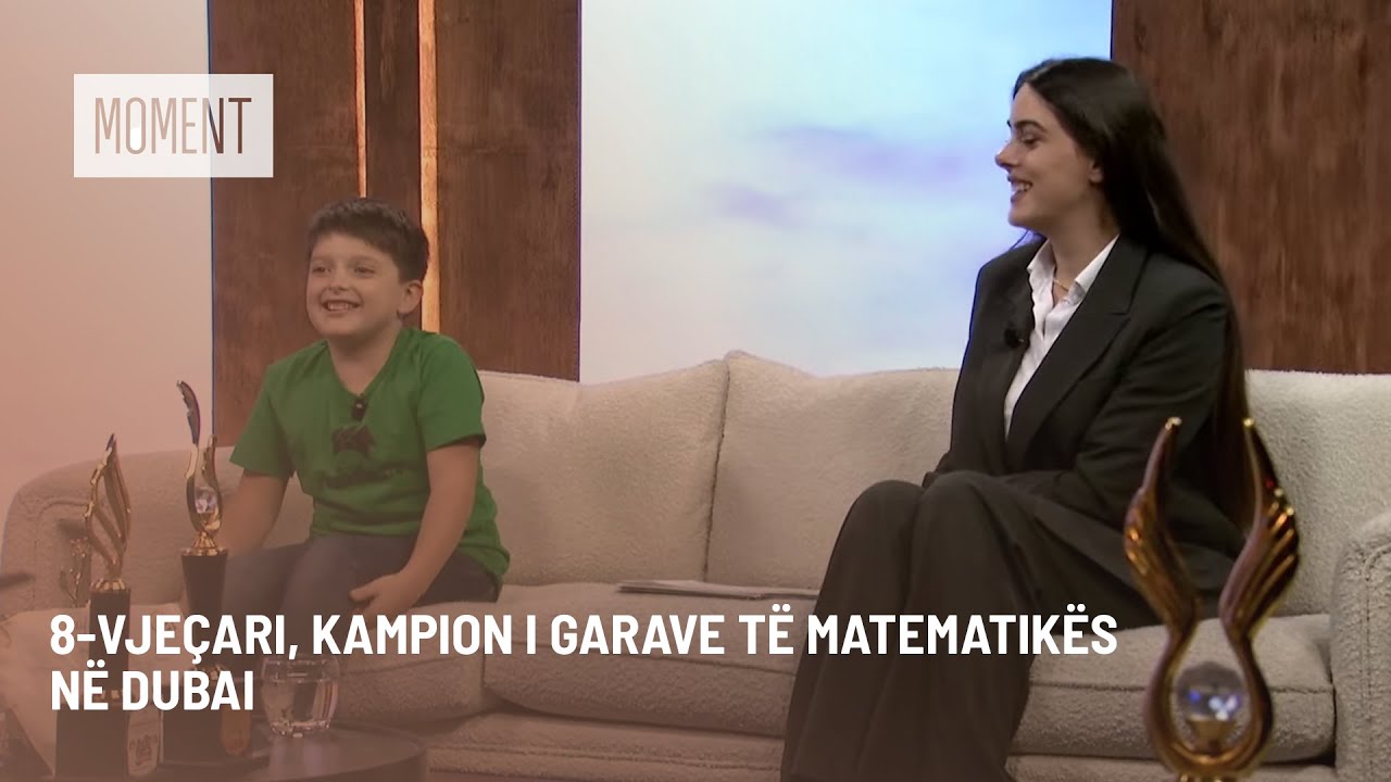 8-vjeçari, kampion i garave të matematikës në Dubai