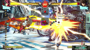 Guilty GearRev 2 - I-no 663 Hover J.K (Not) Crossup