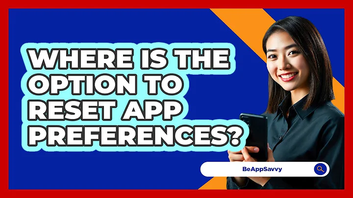Where Is The Option To Reset App Preferences?