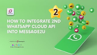 How to add 2nd Whatsapp number into Message2u with step by step tutorial