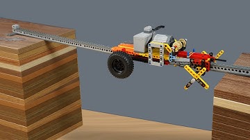 Making Lego Car CROSS Gaps Obstacles 2024 FULL 4K (Edit)