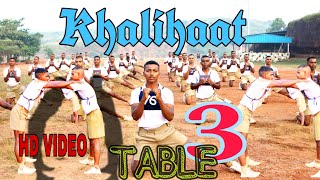 table 3 khalihaat |PT table 3| Strengthening exercises|PT Card 3|Physical training