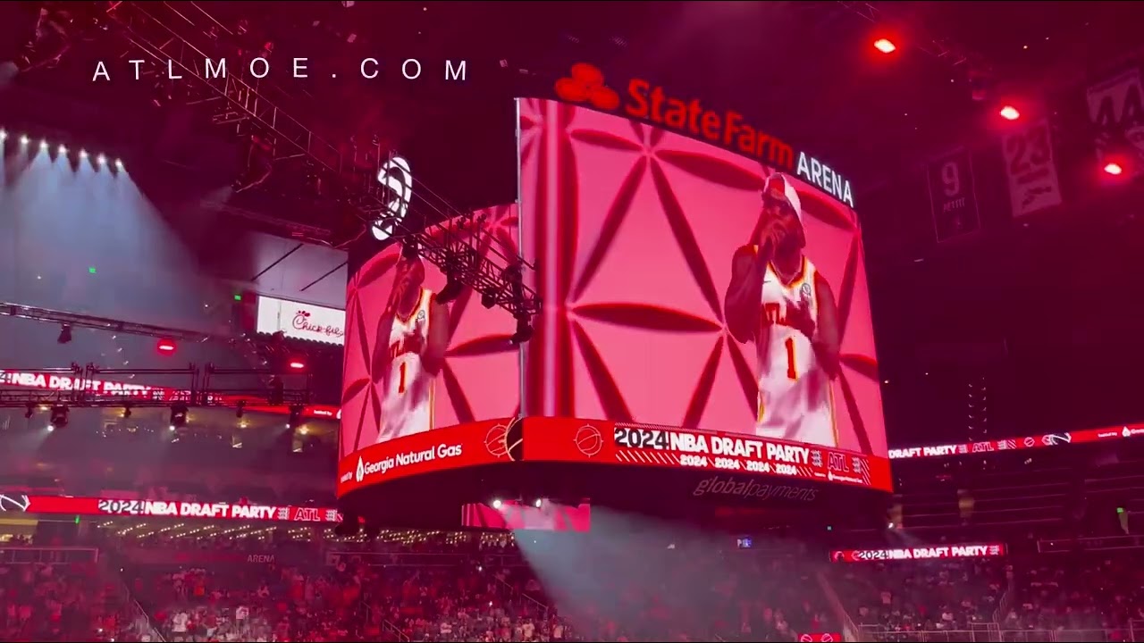 The Atlanta Hawks 2024 NBA Draft Party (also a mini @Jeezy concert!) it was a vibe for real!