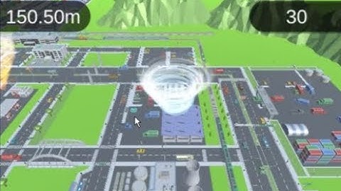 Tornado.io game score 269m