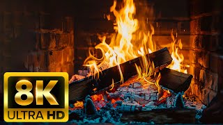 🔥 Cozy Fireplace 4K (LIVE 24/7). Fireplace with Crackling Fire Sounds. Fireplace Ambience