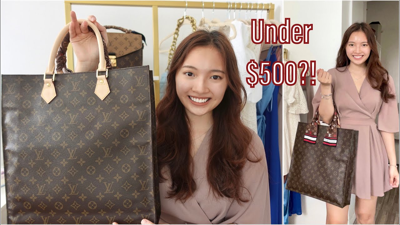 UNDER $500! | Louis Vuitton *VINTAGE* Sac Plat Unboxing | LV中古包 - YouTube