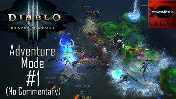 Diablo 3: Reaper of Souls - Adventure Mode Playthrough Part 1 (No commentary, Witch Doctor, Act 1)