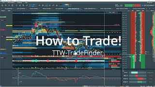 🇺🇸 Live trading and how to trade profitable with TTW-TradeFinder and Bookmap!