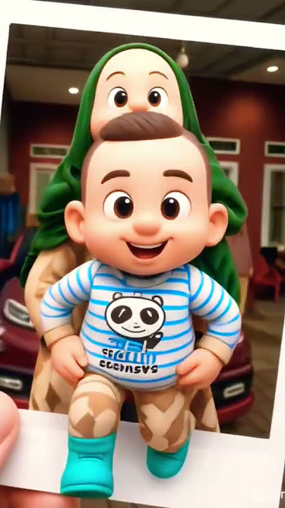 papa digendong nenek