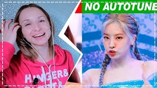 КАК K-POP АЙДОЛЫ ПОЮТ БЕЗ АВТОТЮНА REACTION/РЕАКЦИЯ | KPOP ARI RANG