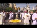 Impresionante procesión del Corpus Christi en Madrid encabezada por el Papa León XIV
