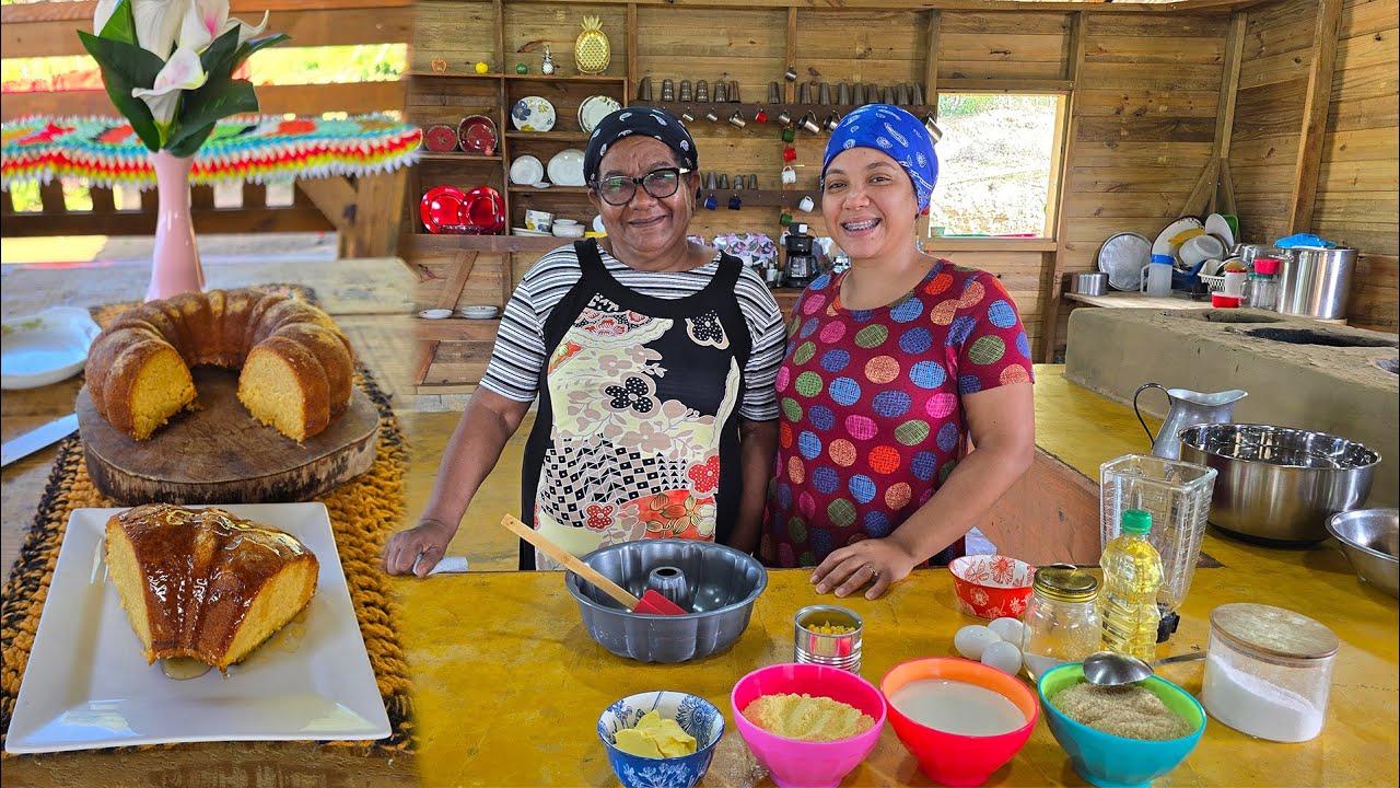 CON CARBON ARRIBA. El Pan de MAIZ más cremoso que probarás