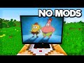 I made a working tv in minecraft