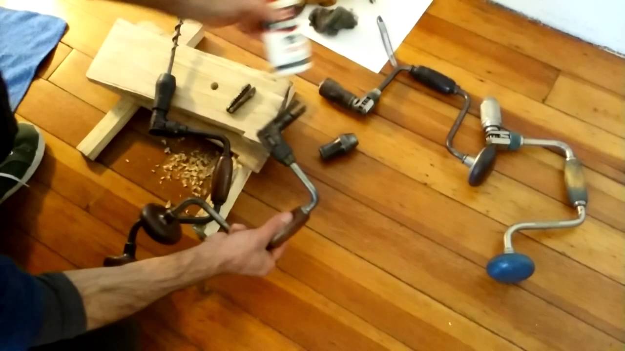 Collecting Antique Hand Brace Drills YouTube