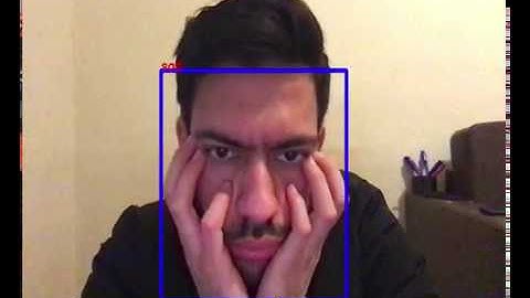 Facial expression recognition using python