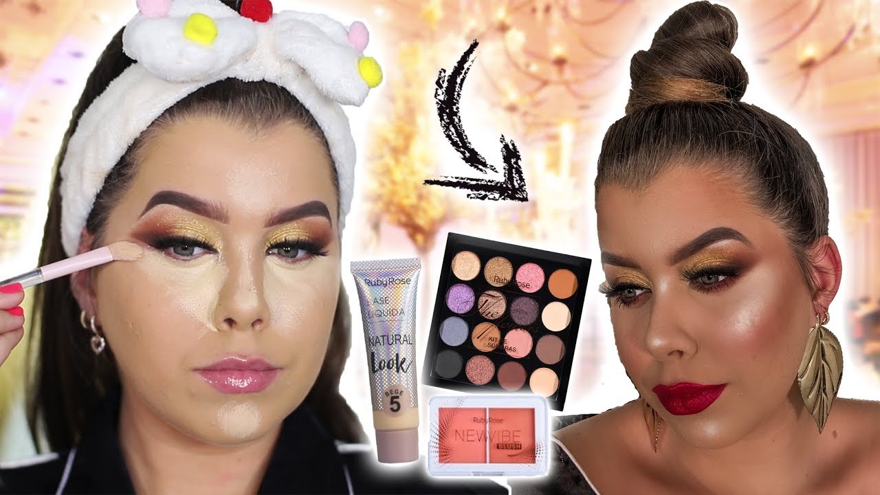 MAKE para FESTAS de FIM DE ANO | RUBY ROSE #1