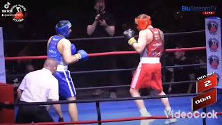 Biznes Boxing Polska 26.03.2022 Przybyłowski(Niebieski Kask) - Świderski(Czerwony Kask) Hl