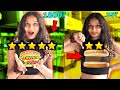 Trying cheap vs expensive food items  35 vs 1800 burger   nidhi parekh vlogs