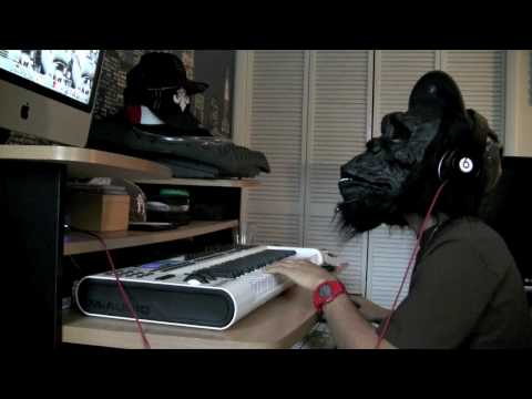 Noodles Making Hard Scary Hip-Hop beat 2013 Part 2 {rap} Instrumental