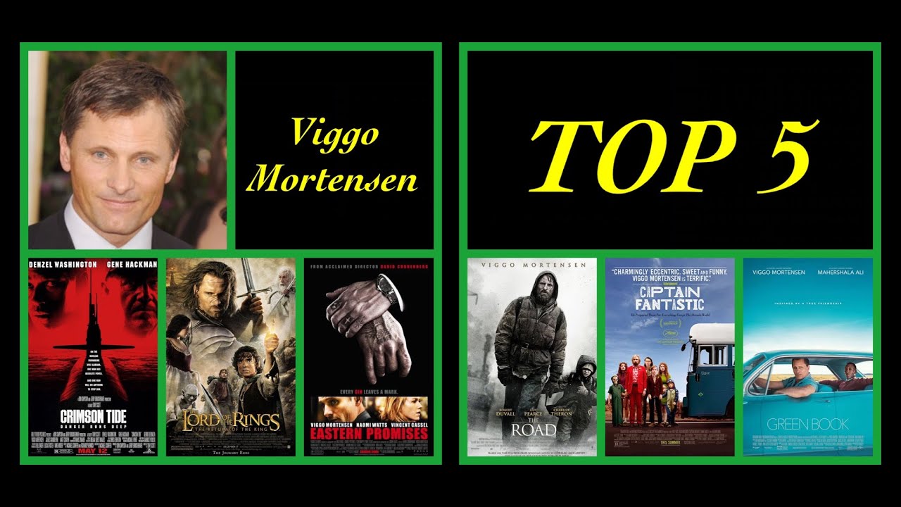 映画】(俳優#1)ヴィゴ・モーテンセン TOP5 Performances / Viggo